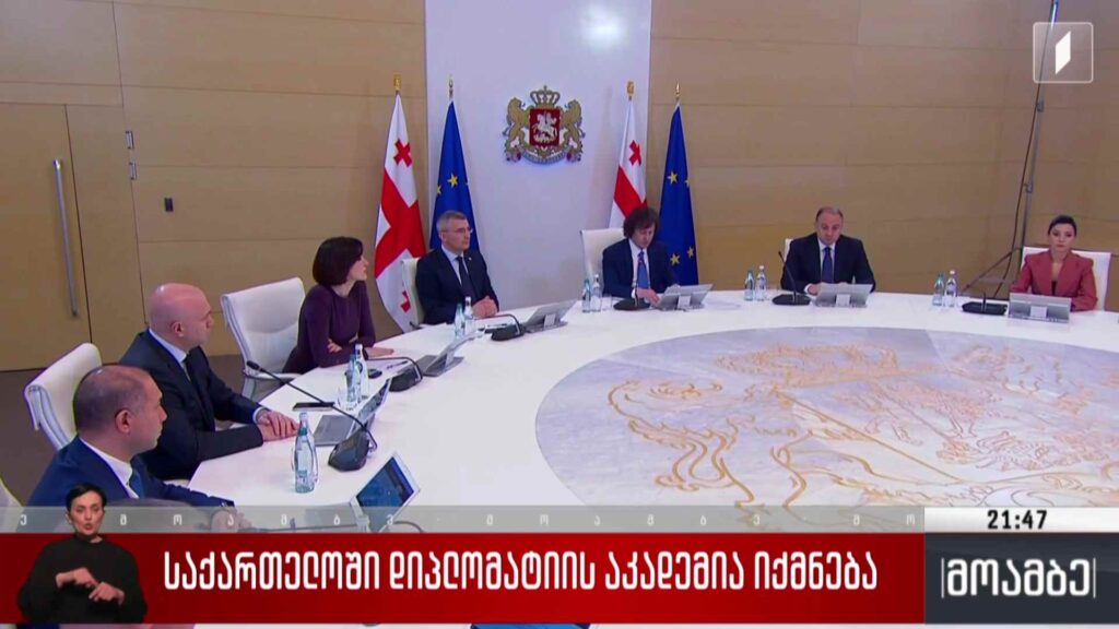 საქართველოში დიპლომატიის აკადემია იქმნება
