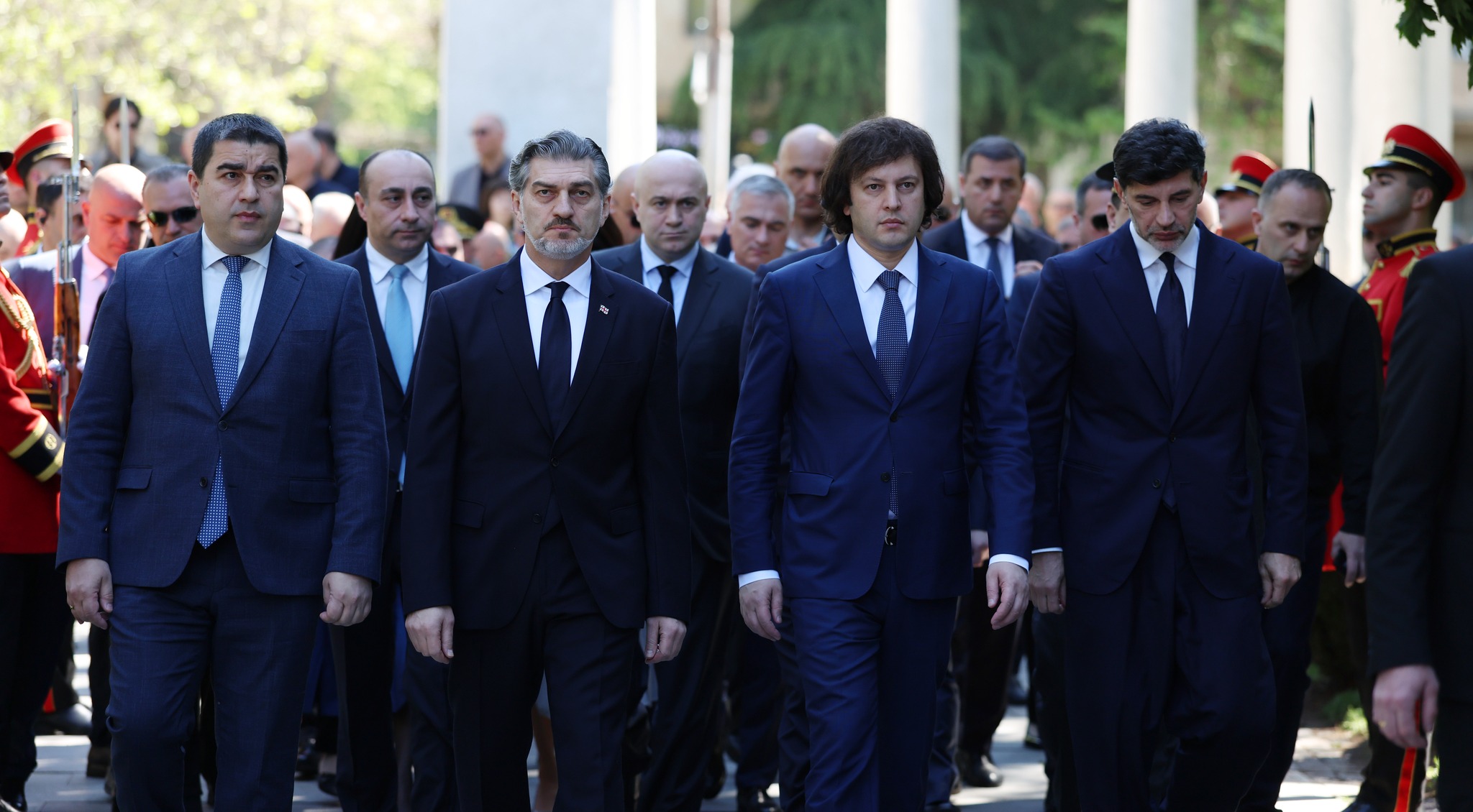 მიხეილ ყაველაშვილმა მეორე მსოფლიო ომში დაღუპულთა ხსოვნას პატივი მიაგო