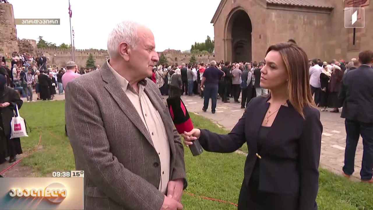 ინტრონიზაციის ისტორია და სიმბოლური მნიშვნელობა - ჩართვა სვეტიცხოვლიდან