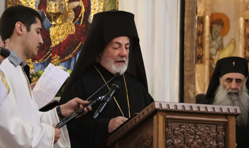 მსოფლიოს საპატრიარქოს წარმომადგენელმა შიო მესამეს მიმართა - სიმამაცით და მტკიცე ნებით უწინამძღვრეთ, დამწყსეთ თქვენდამი რწმუნებული სამწყსო, თქვენთან არის პატრიარქ ბართლომეოსის ძმური სიყვარული და ლოცვები