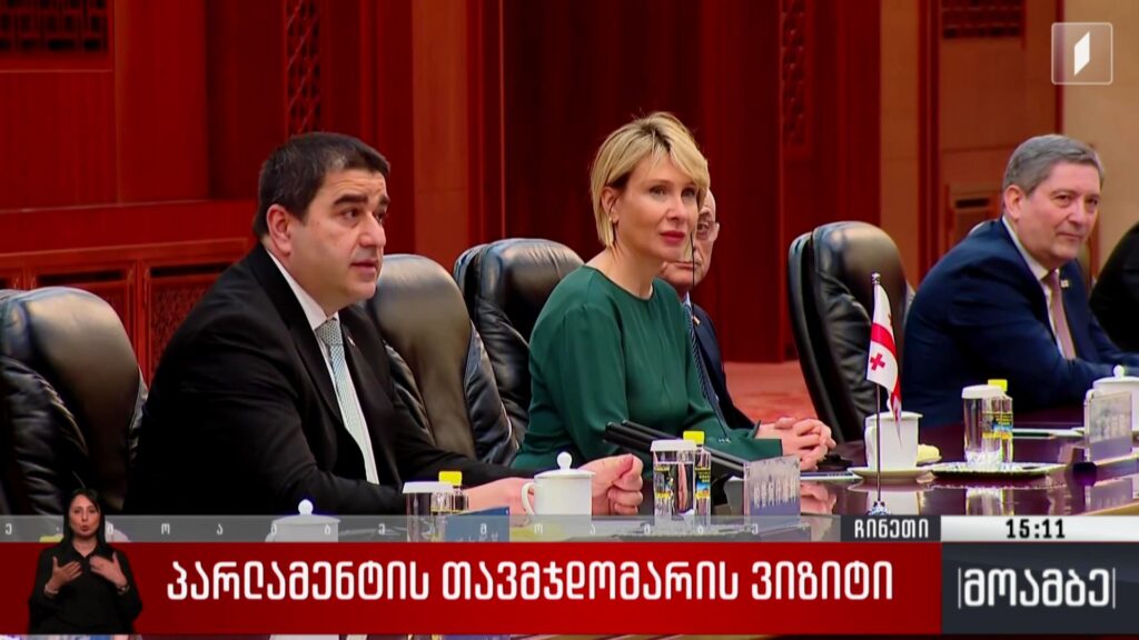 პარლამენტის თავმჯდომარის ვიზიტი