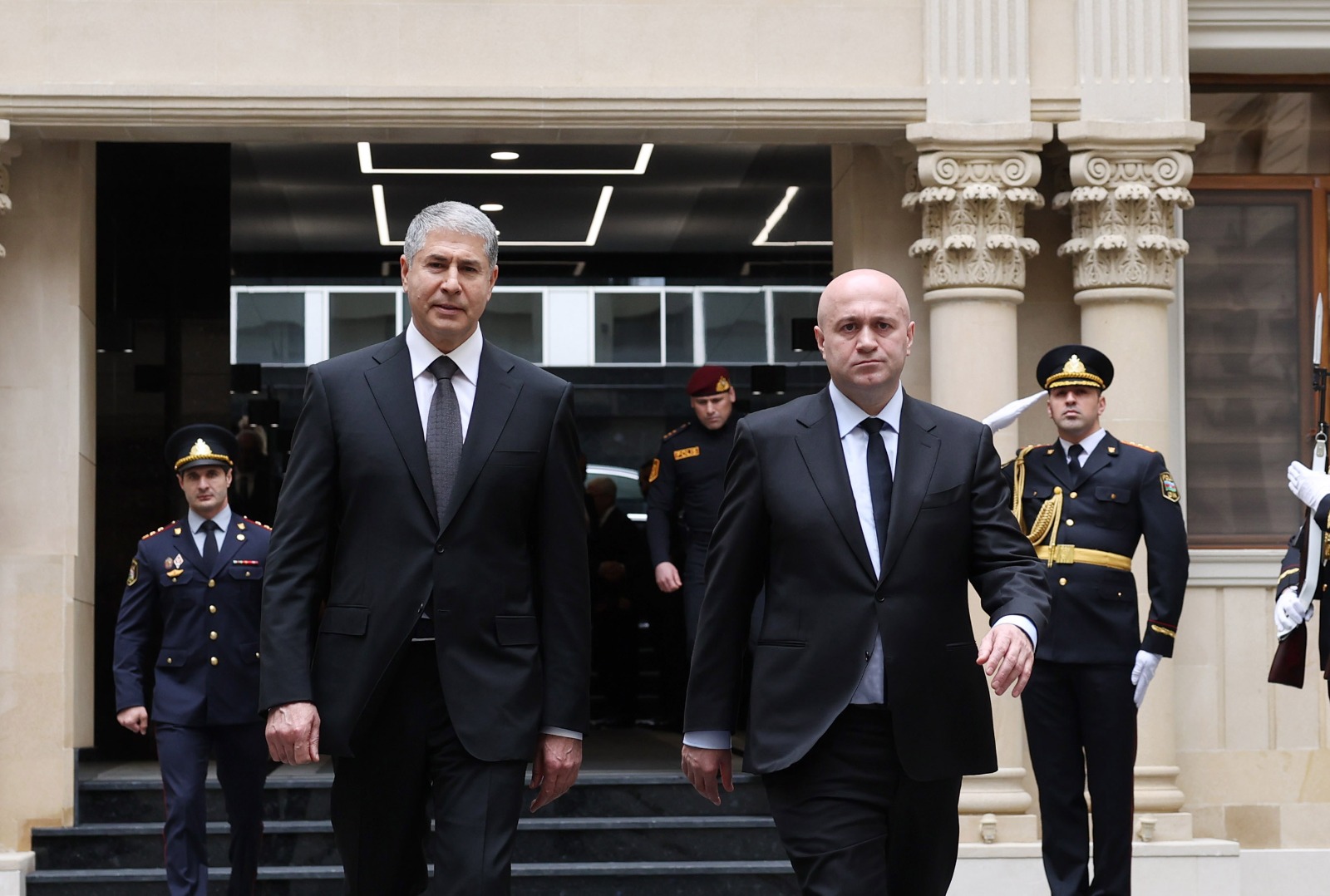 სულხან თამაზაშვილი აზერბაიჯანის რესპუბლიკის შინაგან საქმეთა მინისტრს შეხვდა