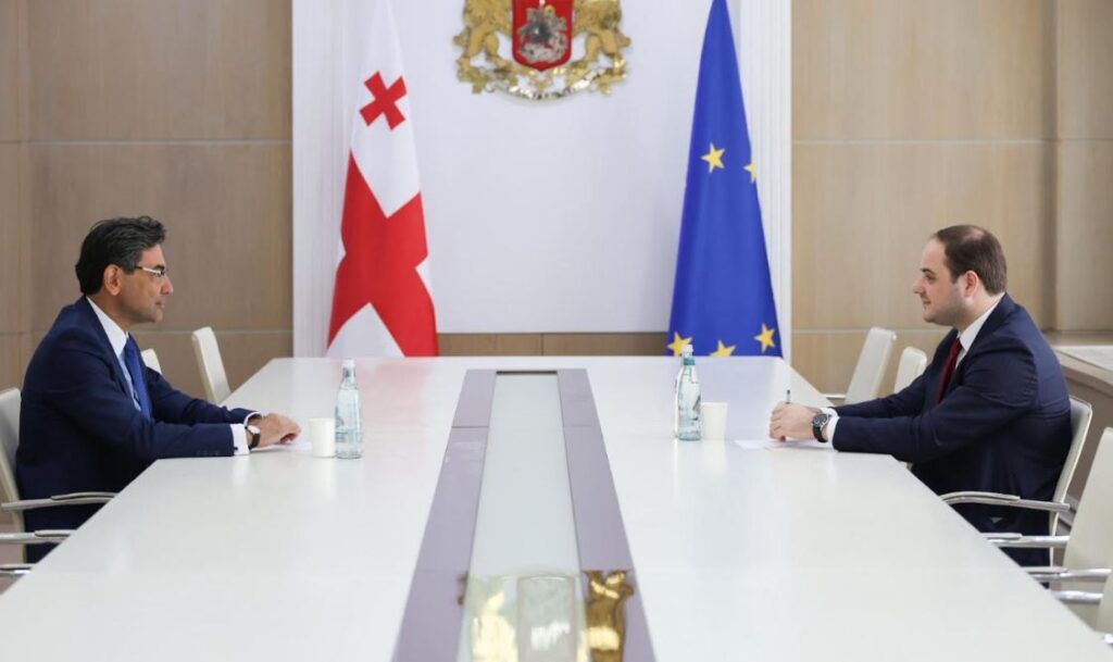 შეხვედრა თურქეთის ელჩთან
