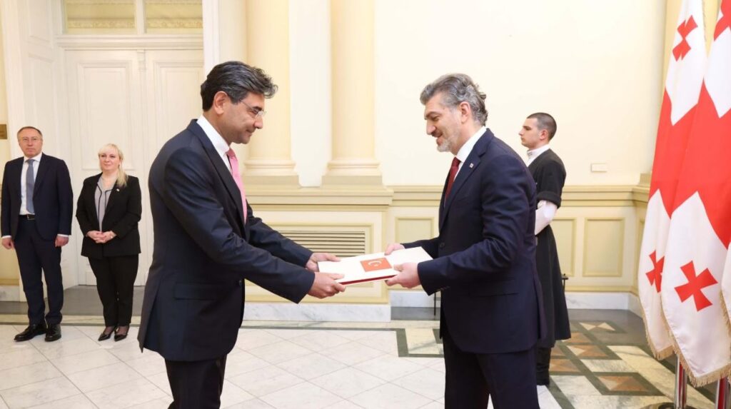 საქართველოს პრეზიდენტს რვა ქვეყნის რეზიდენტმა და არარეზიდენტმა ელჩებმა რწმუნებათა სიგელები გადასცეს