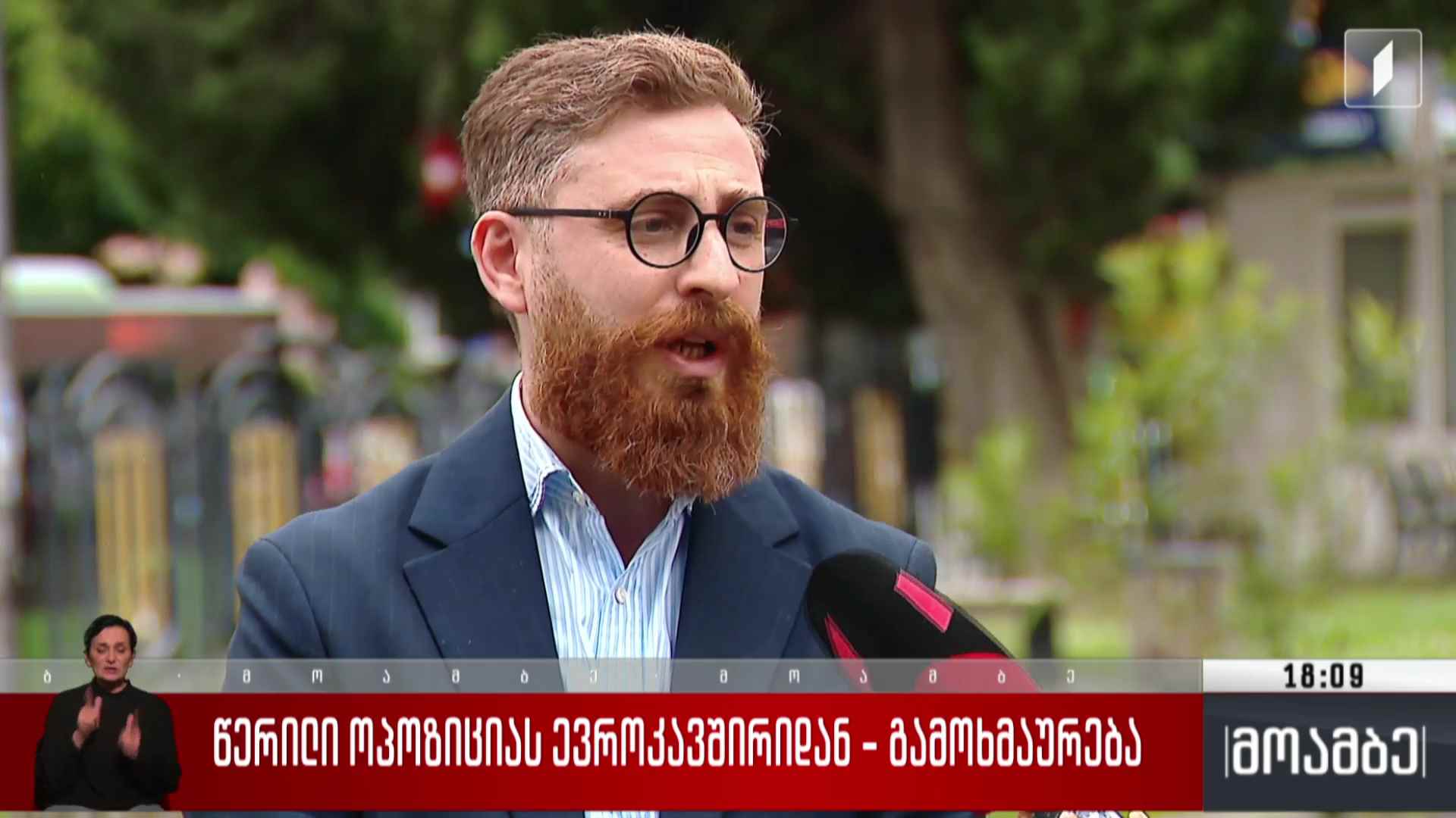 წერილი ოპოზიციას ევროკავშირიდან - გამოხმაურება