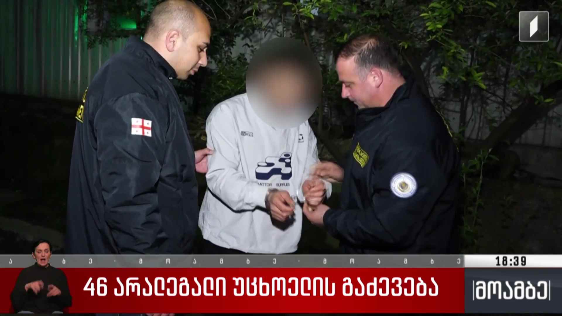 46 არალეგალი უცხოელის გაძევება