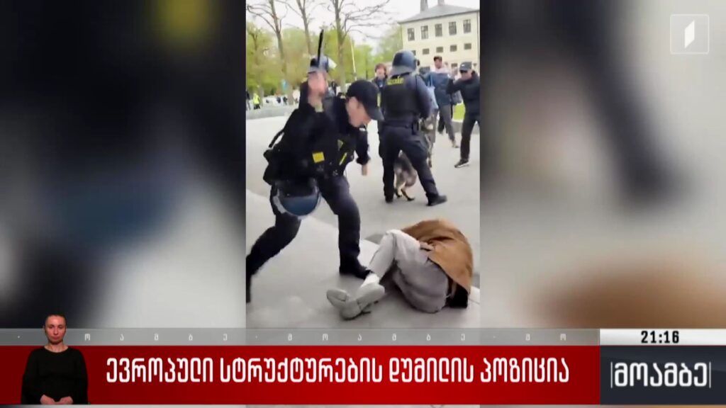 ევროპული სტრუქტურების დუმილის პოზიცია