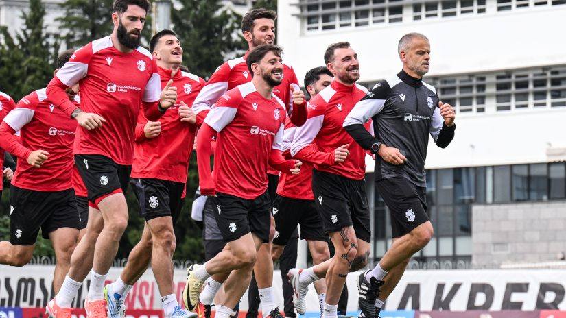 საქართველოს ეროვნული ნაკრები არასრული შემადგენლობით შეიკრიბა და ივნისის მატჩებისთვის მზადება დაიწყო #1TVSPORT