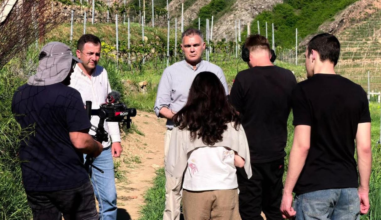 იტალიური სატელევიზიო არხი Gambero Rosso TV ქართული ღვინის შესახებ სიუჟეტებს ამზადებს