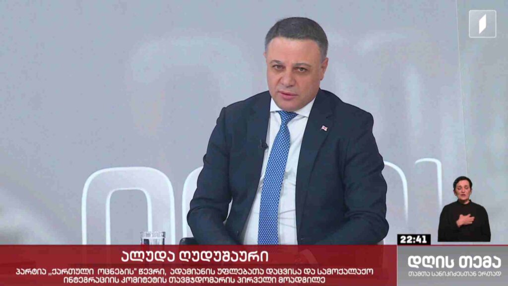 ინტერვიუ ალუდა ღუდუშაურთან #დღისთემა