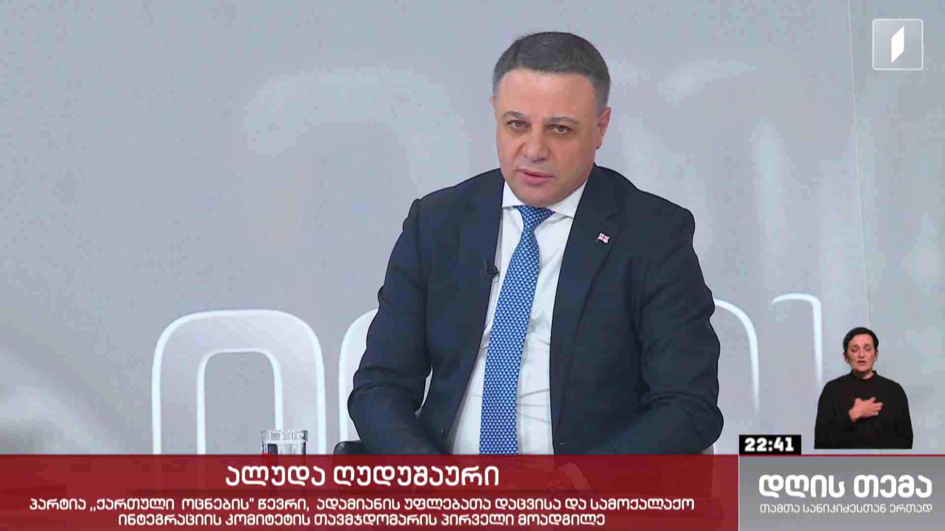 ინტერვიუ ალუდა ღუდუშაურთან #დღისთემა
