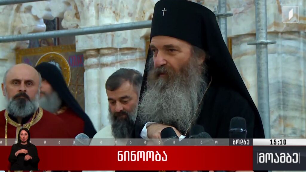 ნინოობა ბოდბეში, წმინდა ნინოს სახელობის ტაძარში
