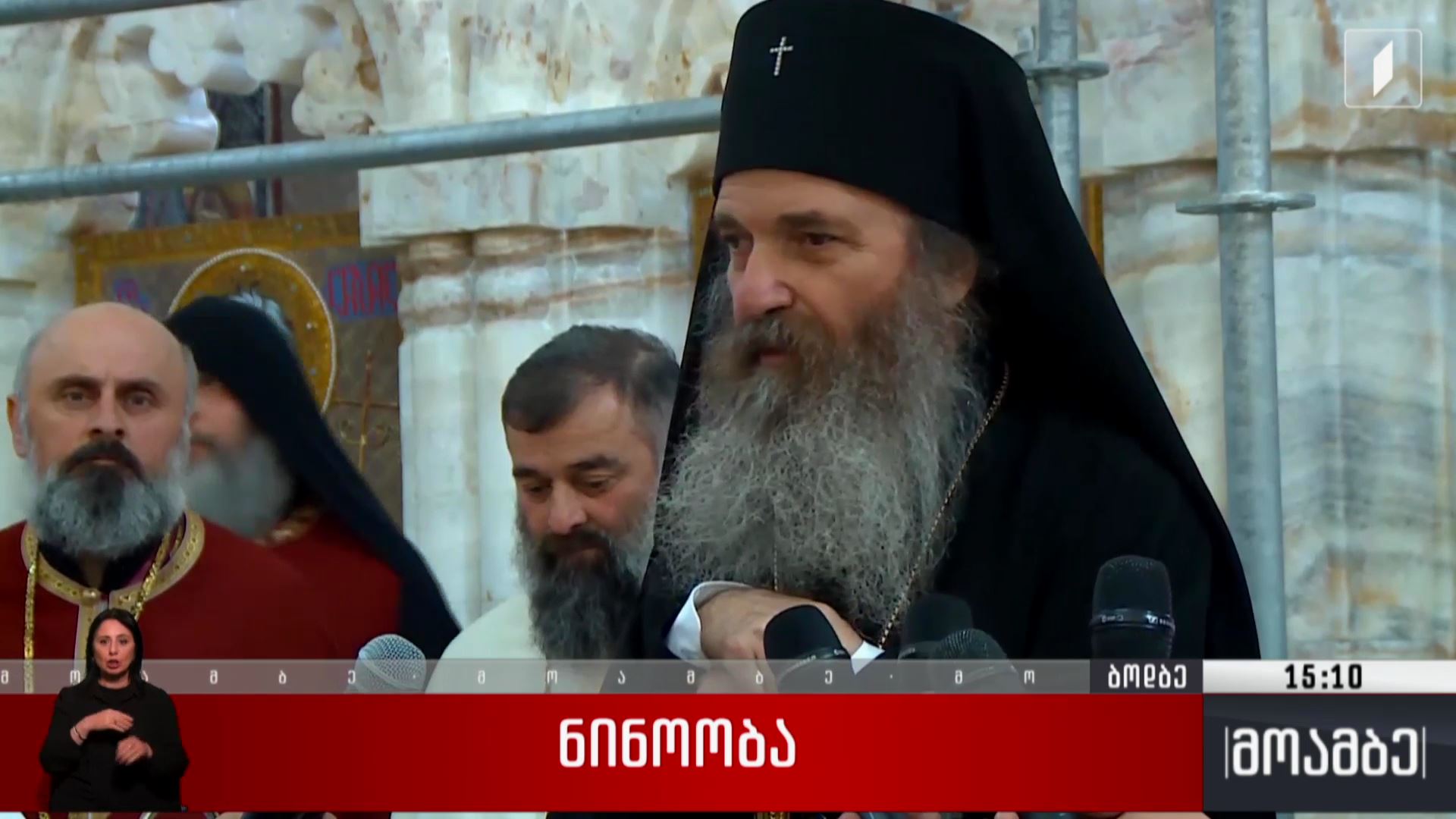 ნინოობა ბოდბეში, წმინდა ნინოს სახელობის ტაძარში