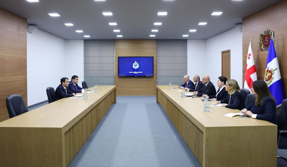 შს მინისტრის მოადგილემ, გაგა კირკიტაძემ სამოქალაქო თავდაცვის საერთაშორისო ორგანიზაციის გენერალურ მდივანთან შეხვედრა გამართა