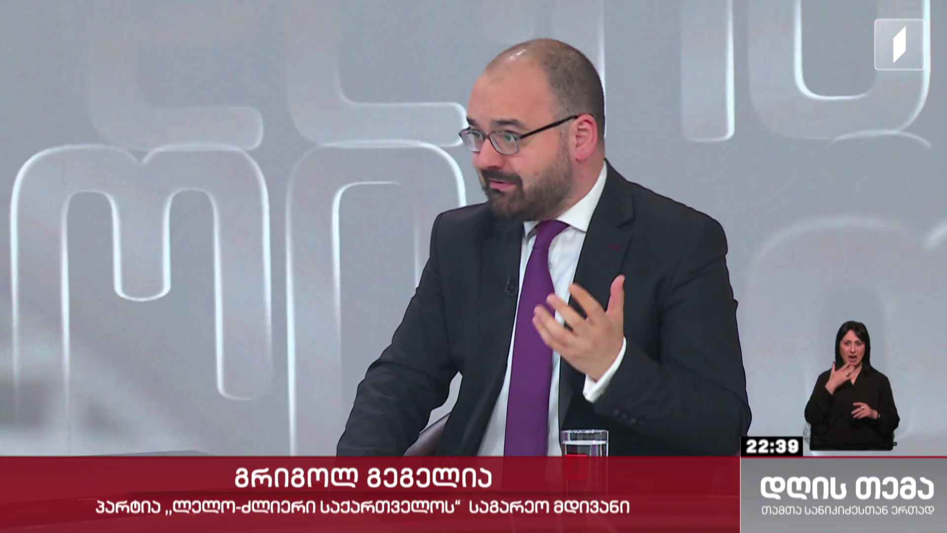 ინტერვიუ გრიგოლ გეგელიასთან  #დღისთემა