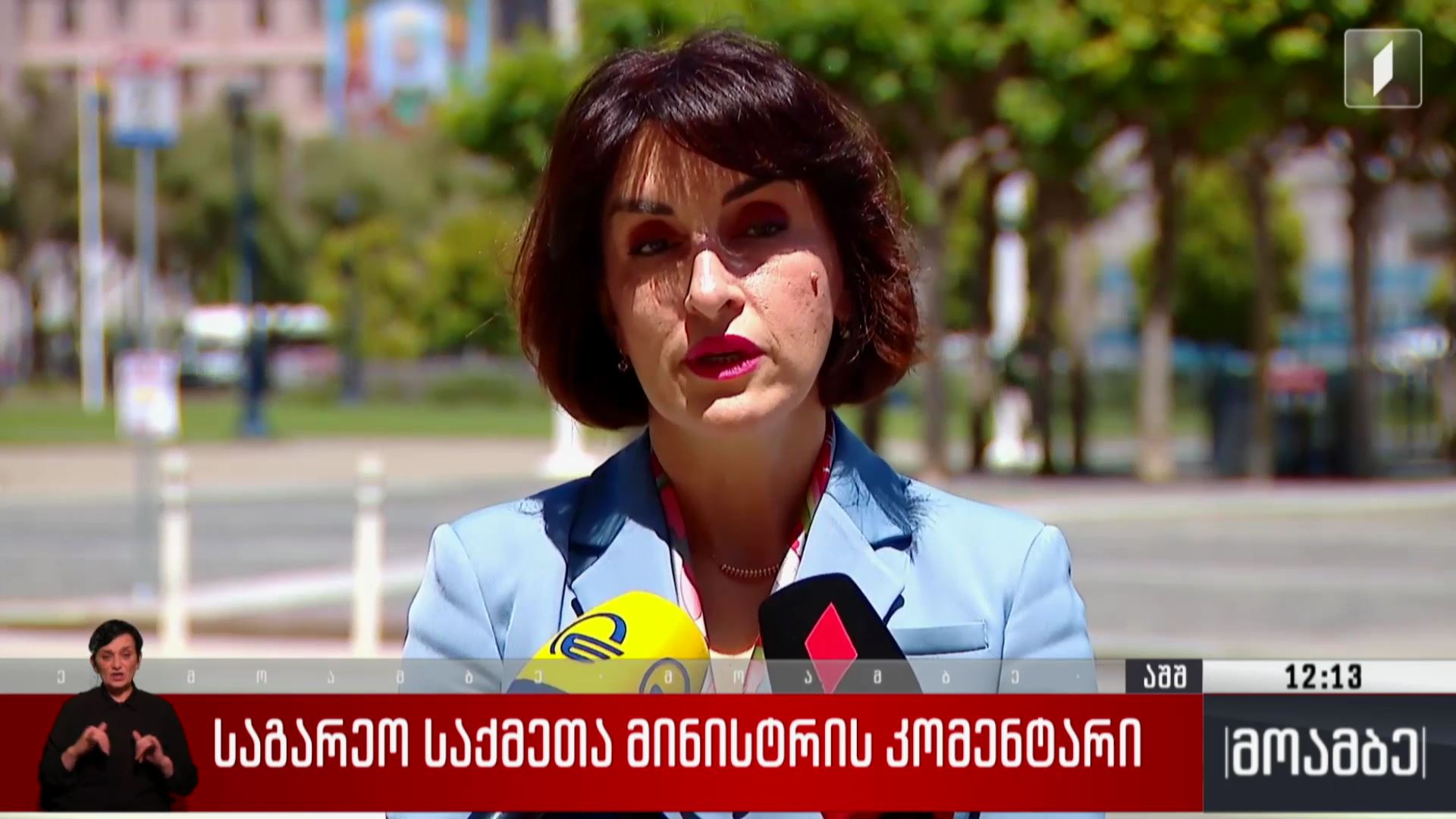 საგარეო საქმეთა მინისტრის კომენტარი