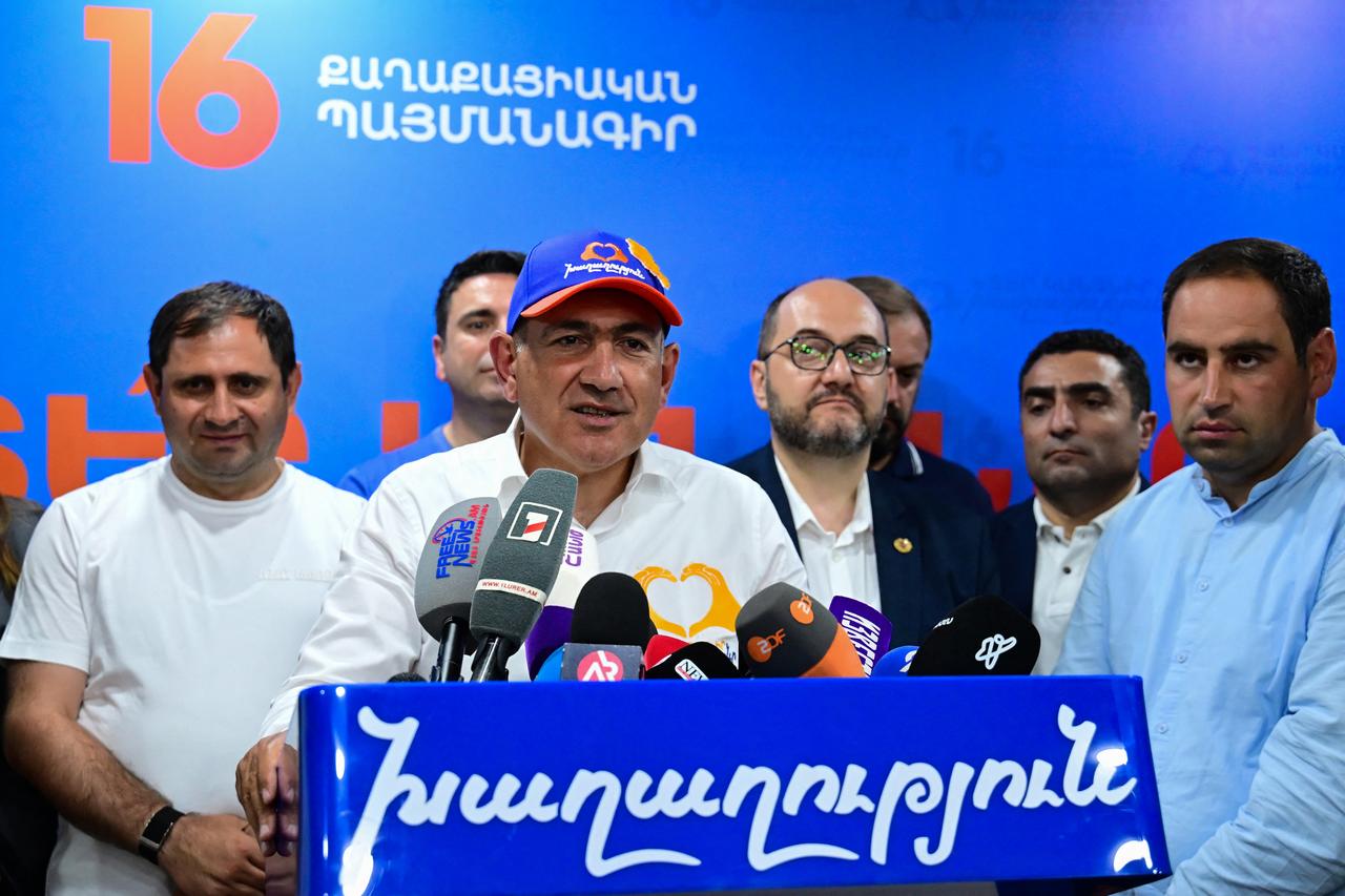 სომხეთის ცესკო-ს ბოლო მონაცემებით, ხმების 80%-ზე მეტია დათვლილი, ნიკოლ ფაშინიანის პარტიას 50.07 პროცენტი აქვს