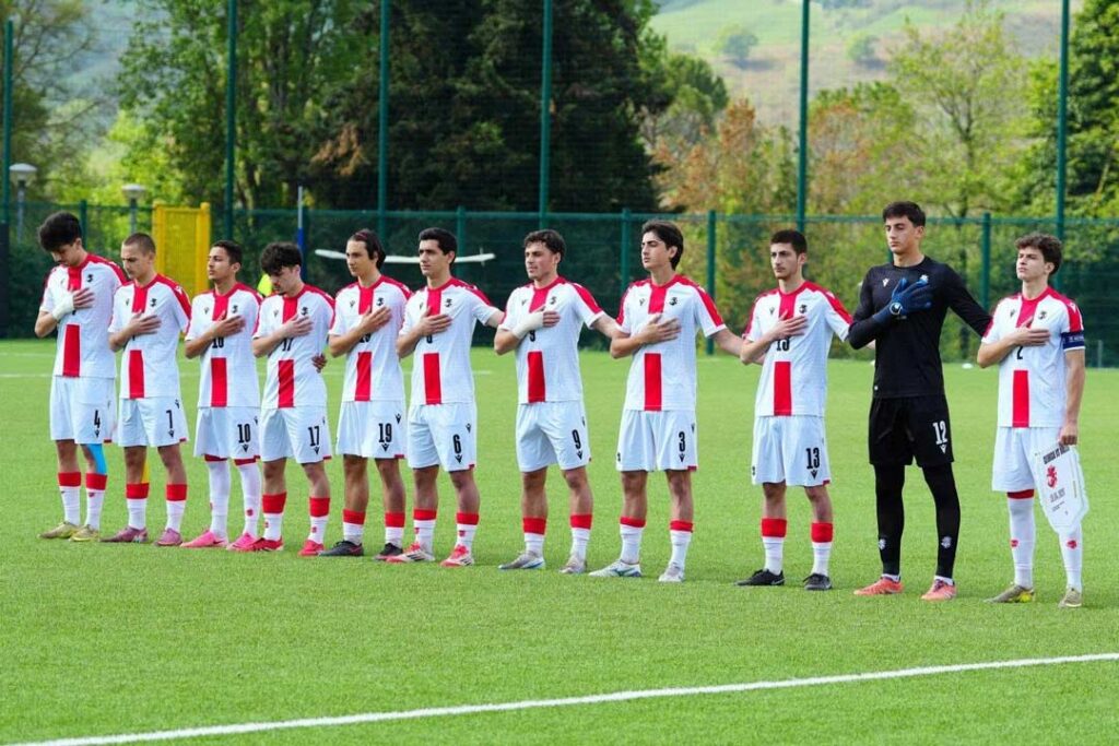 საქართველოს 17-წლამდელთა ნაკრებმა რუმინეთთან ამხანაგური მატჩი გამართა - შეხვედრაში ერთი გოლი თორნიკე კვარაცხელიამ გაიტანა #1TVSPORT