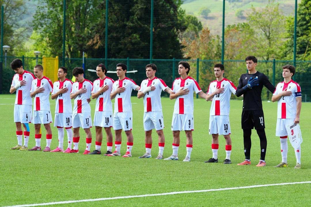 საქართველოს 17-წლამდელთა ნაკრებმა რუმინეთთან ამხანაგური მატჩი გამართა - შეხვედრაში ერთი გოლი თორნიკე კვარაცხელიამ გაიტანა #1TVSPORT