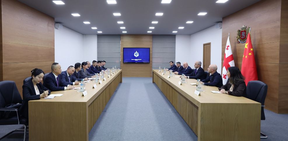 საქართველოს შინაგან საქმეთა სამინისტრომ ჩინეთის სახალხო რესპუბლიკის კუეიჭოუს პროვინციის დელეგაციას უმასპინძლა