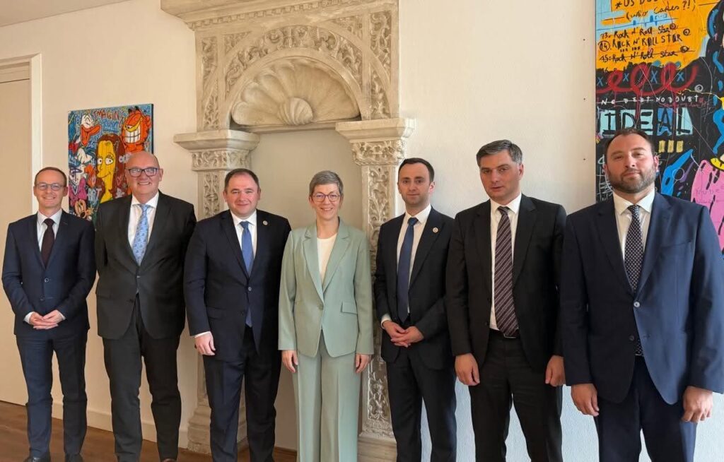 საქართველოს პარლამენტის დელეგაციამ ლუქსემბურგის საგარეო საქმეთა სამინისტროში შეხვედრა გამართა