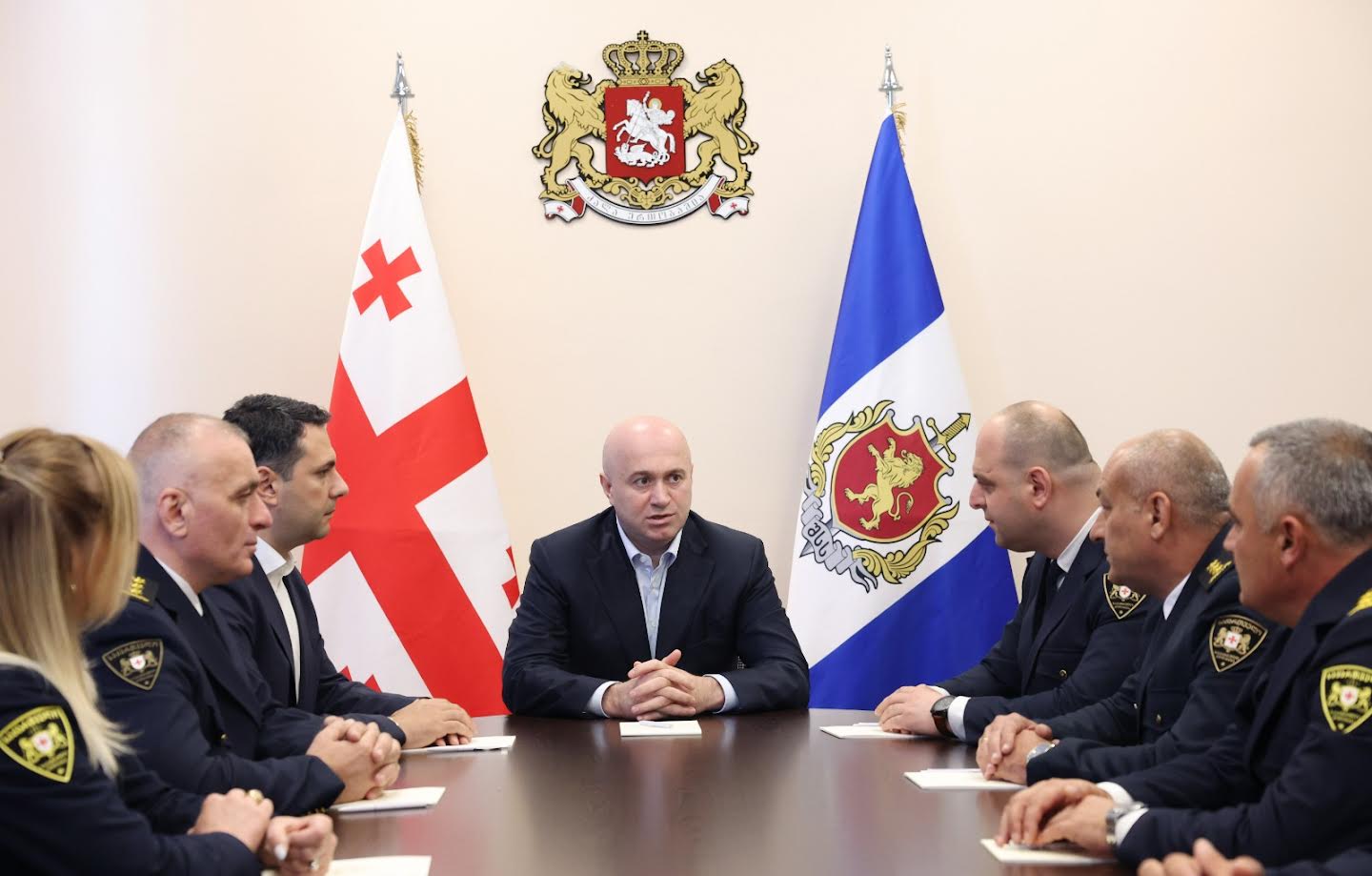 სულხან თამაზაშვილმა სამეგრელოს რეგიონში სამინისტროს სტრუქტურული დანაყოფების თანამშრომლებთან სამუშაო შეხვედრები გამართა