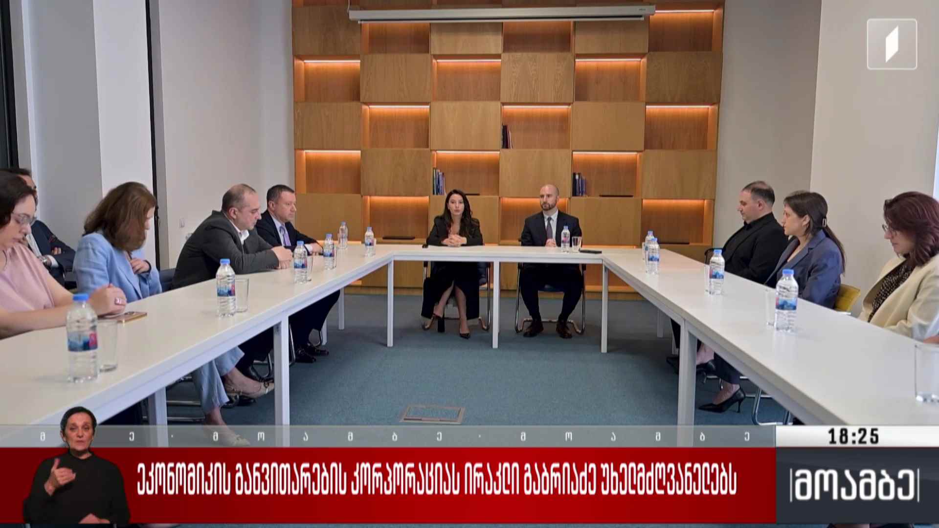 ეკონომიკის განვითარების კორპორაციას ირაკლი გაბრიაძე უხელმძღვანელებს
