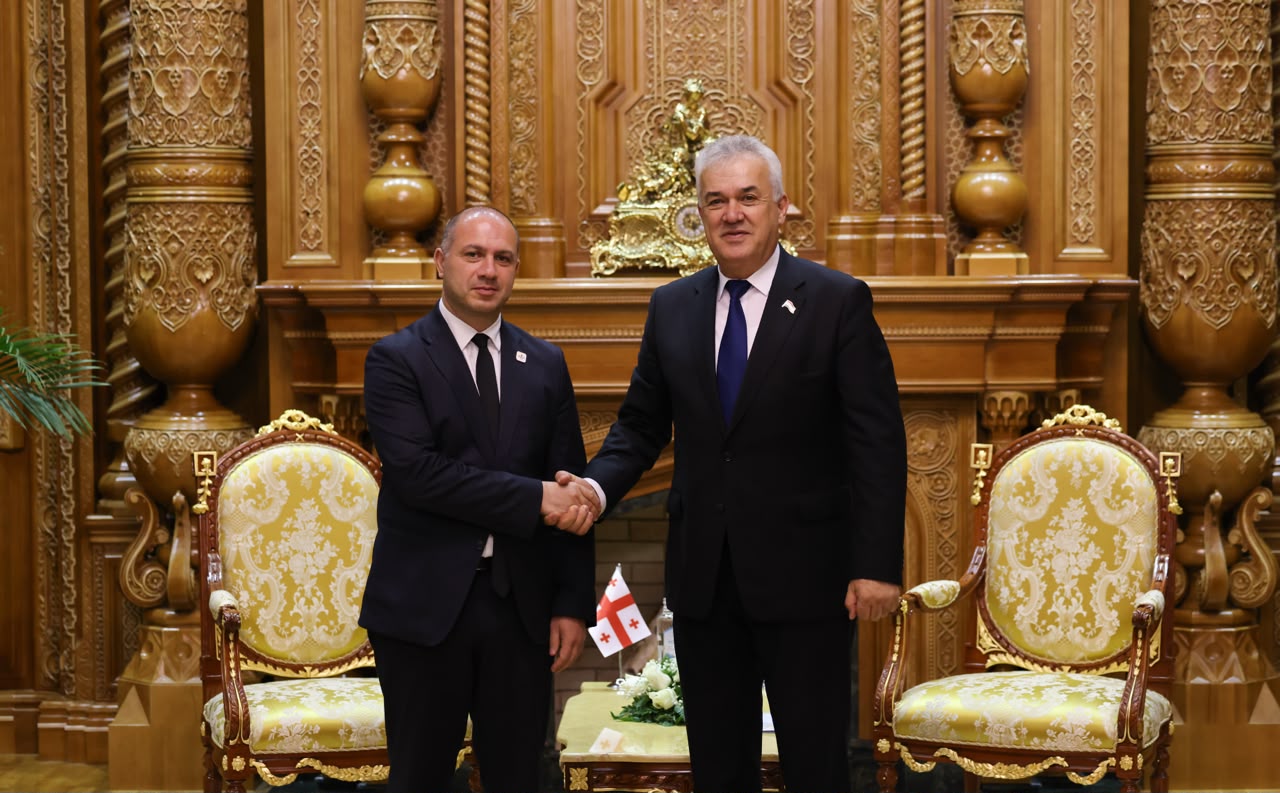 გივი მიქანაძემ ტაჯიკეთის განათლებისა და მეცნიერების მინისტრთან შეხვედრა გამართა
