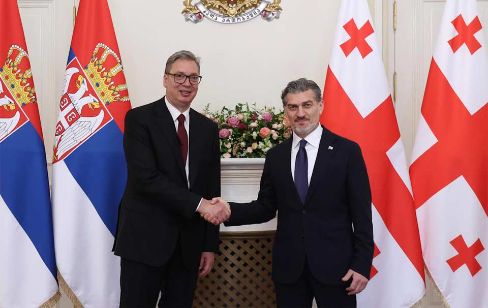 ალექსანდარ ვუჩიჩი მიხეილ ყაველაშვილს მიმართავს - სერბეთი და საქართველო არიან მეტი, ვიდრე ორი ქვეყანა, ვიზიარებთ საერთო ღირებულებებს, რომლებიც განმტკიცებულია მართლმადიდებლობით
