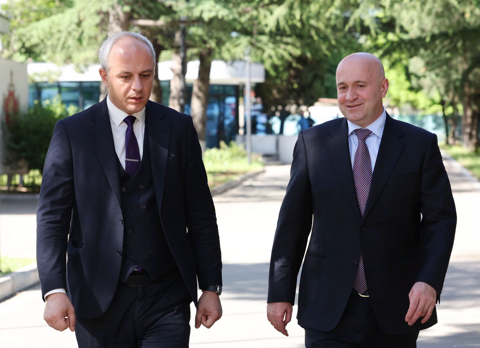 სულხან თამაზაშვილმა საზოგადოებრივი უსაფრთხოებისა და პოლიციის აკადემიის თანამშრომლებს ახალი რექტორი გიორგი სახოკია წარუდგინა