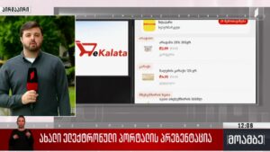 ახალი ელექტრონული პორტალის პრეზენტაცია