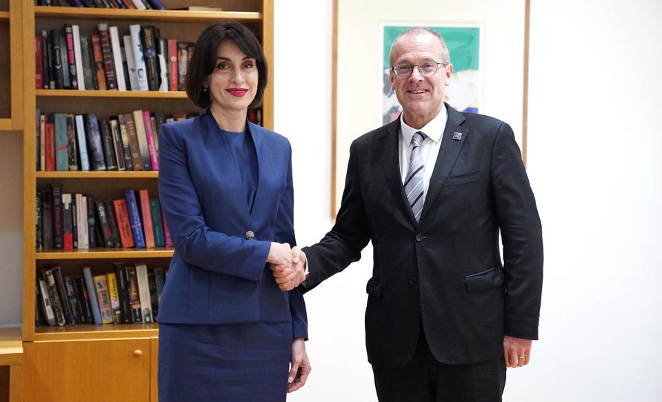 მაკა ბოჭორიშვილი ჯანდაცვის მსოფლიო ორგანიზაციის ევროპის რეგიონულ დირექტორს, ჰანს კლუგეს შეხვდა