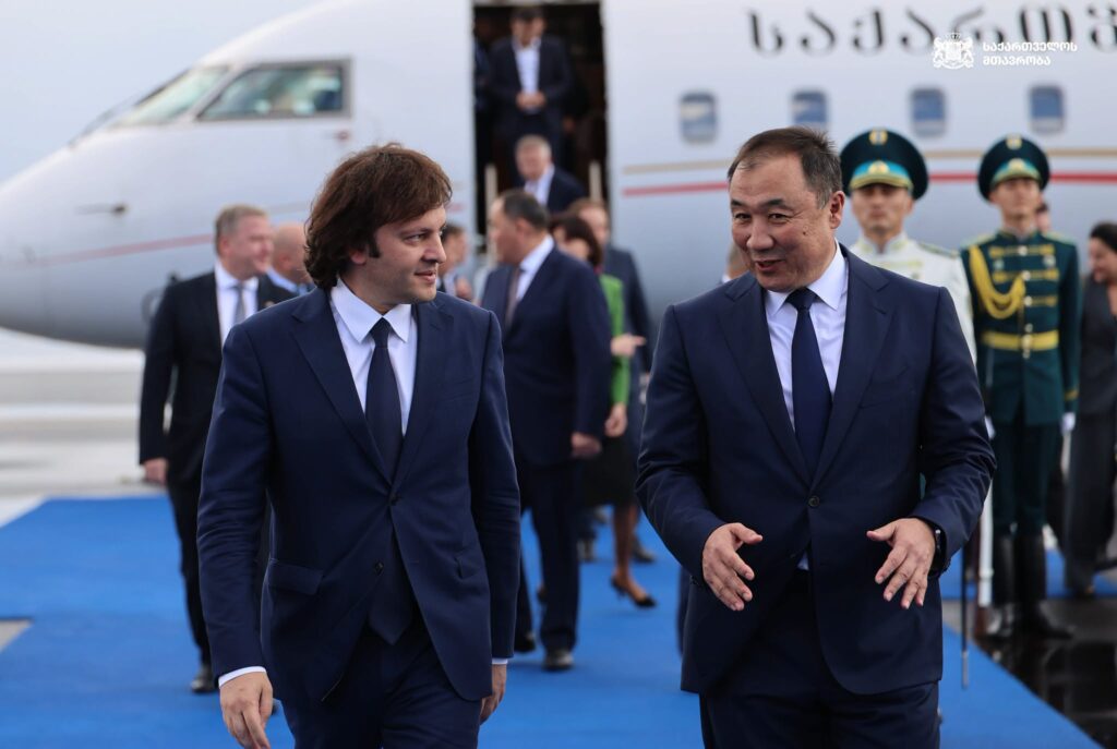ირაკლი კობახიძე ოფიციალური ვიზიტით ყაზახეთის რესპუბლიკაში ჩავიდა