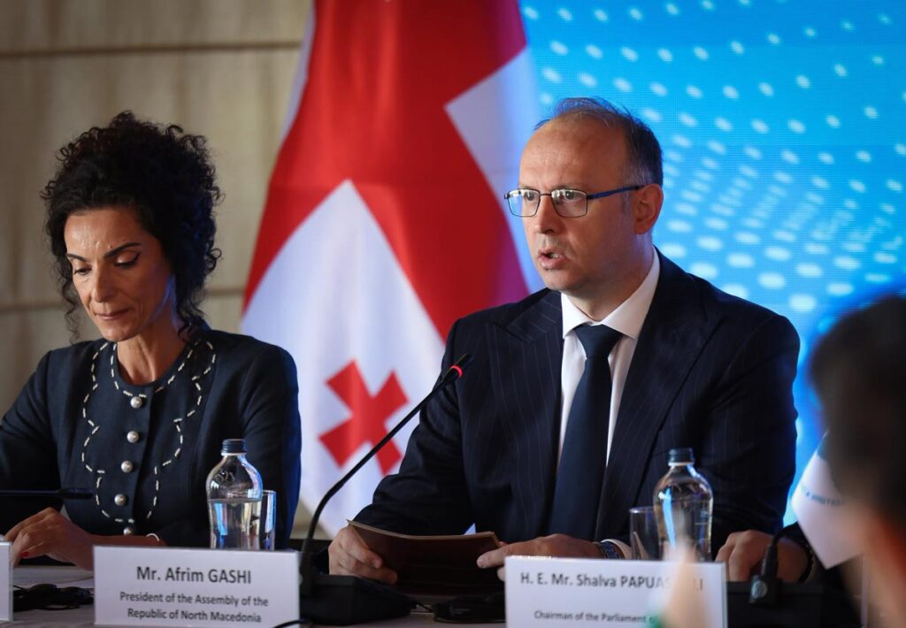 ჩრდილოეთ მაკედონიის ასამბლეის პრეზიდენტი – ჩვენ გვჯერა დიალოგის, კონსტრუქციული პარტნიორობის, უახლოეს წარსულში ვნახეთ, რეგიონულ თანამშრომლობას როგორ შეუძლია, ხელი შეუწყოს მშვიდობას, სტაბილურობას