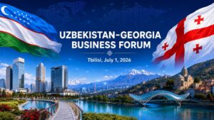 თბილისში საქართველო-უზბეკეთის ბიზნესფორუმი მიმდინარეობს