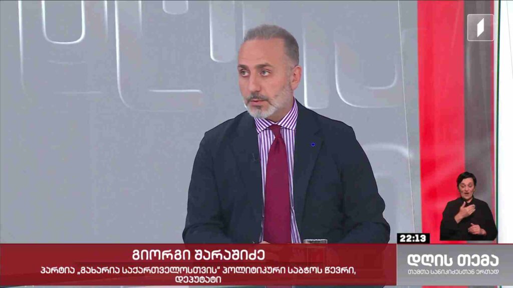 ინტერვიუ გიორგი შარაშიძესთან #დღისთემა