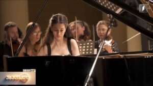 12 წლის პიანისტის, სესილი სივსივაძის წარმატებული საფორტეპიანო კონცერტი