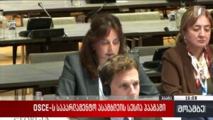 OSCE-ს საპარლამენტო ასამბლეის სესია