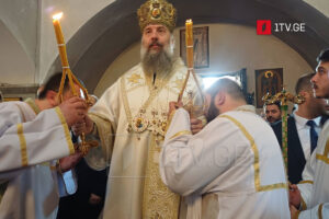 იოანე ნათლისმცემლის შობის დღესასწაულთან დაკავშირებით, შიო მესამე სენაკის წმინდა იოანე ნათლისმცემლის სახელობის საკათედრო ტაძარში წირვას აღავლენს
