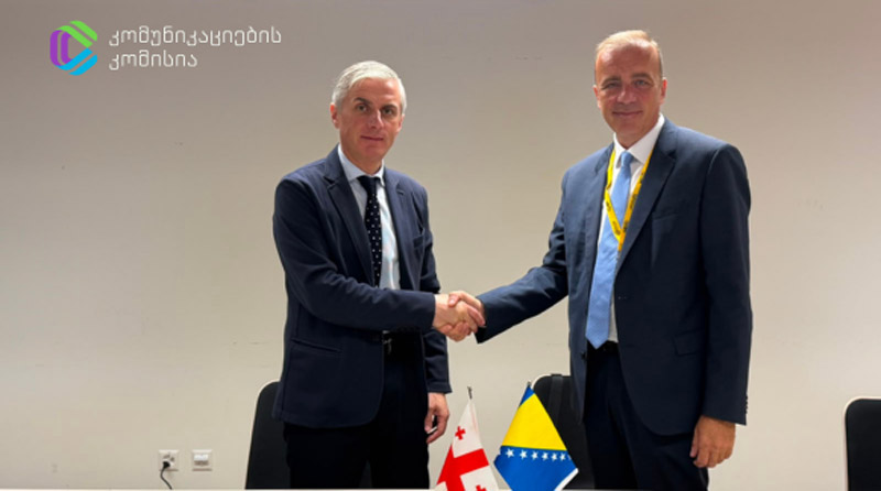 კომუნიკაციების კომისია საერთაშორისო თანამშრომლობას აფართოებს 
