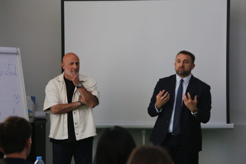 გიორგი კალანდარიშვილი საგანმანათლებლო კვირეულის ფარგლებში ახალგაზრდებს შეხვდა