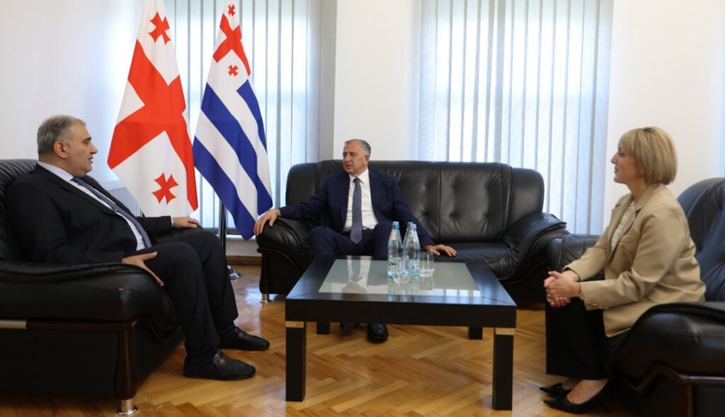 მიხეილ სარჯველაძე აჭარის ავტონომიური რესპუბლიკის მთავრობის თავმჯდომარესა და ჯანდაცვის მინისტრს შეხვდა