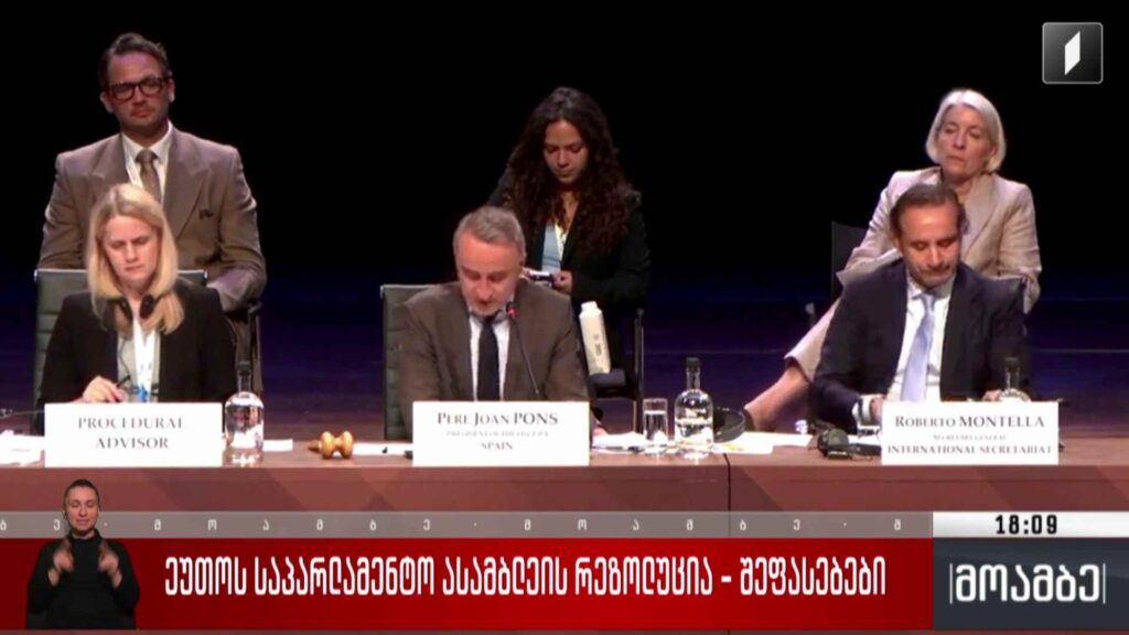 ეუთო-ს საპარლამენტო ასამბლეის რევოლუცია – შეფასებები