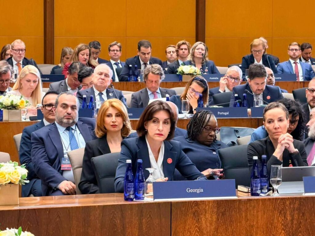 მაკა ბოჭორიშვილი ვაშინგტონში „პოლიტიკური ტერორიზმის ხელახალი გააქტიურების შესახებ“ მინისტერიალზე სიტყვით გამოვიდა
