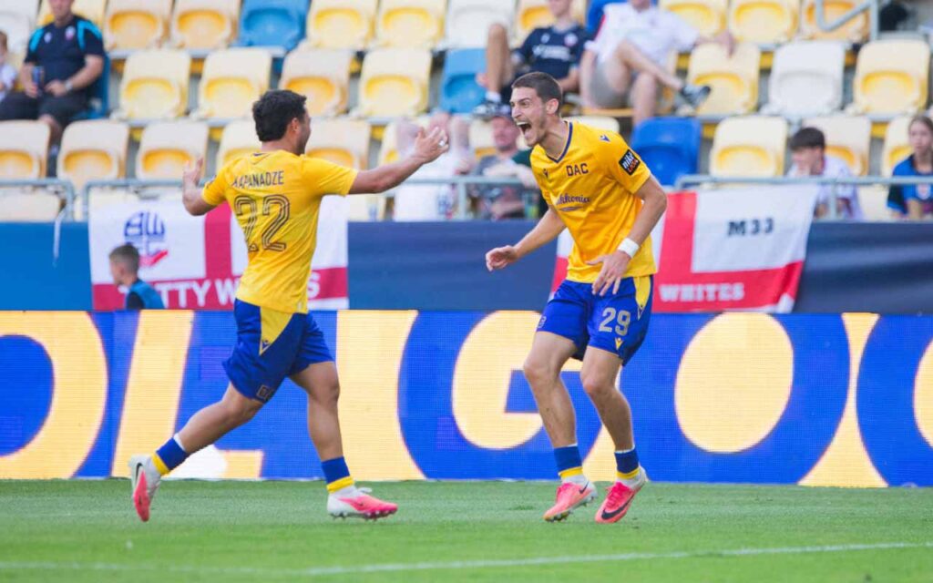 „დუნაისკა სტრედამ“ „ბოლტონი“ ქართველების გოლებით დაამარცხა [ვიდეო] #1TVSPORT