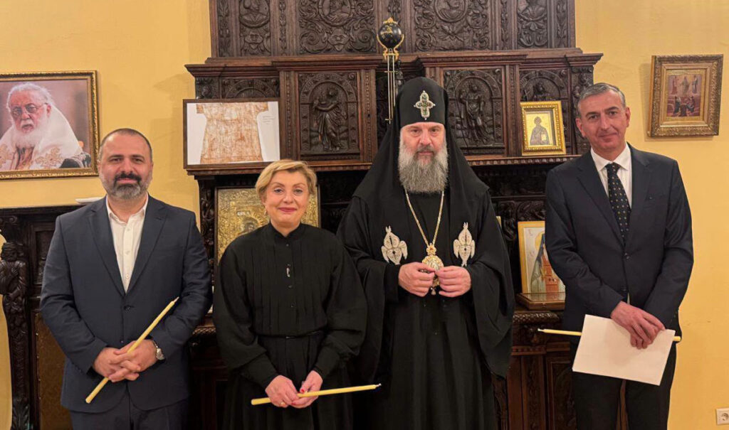 შიო მესამე თინათინ რუხაძეს შეხვდა