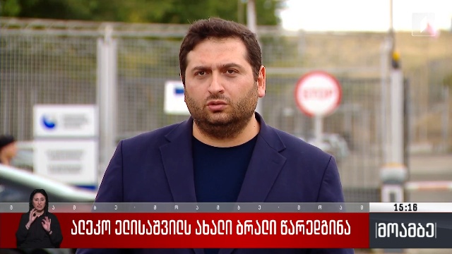ალეკო ელისაშვილს ახალი ბრალი წარედგინა