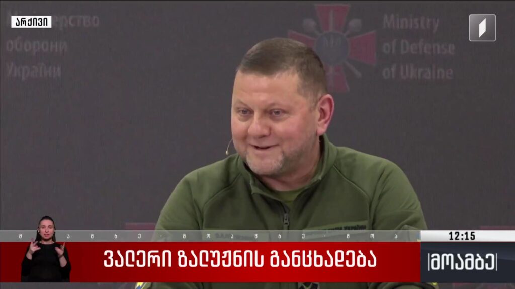 ვალერი ზალუჟნის განცხადება 