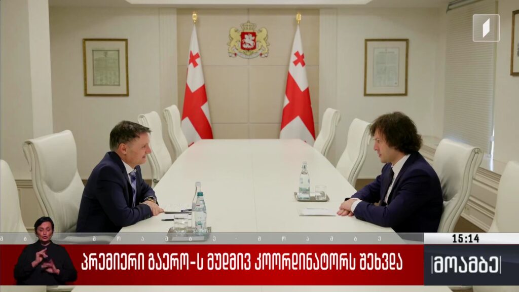 პრემიერი გაერო-ს მუდმივ კოორდინატორს შეხვდა