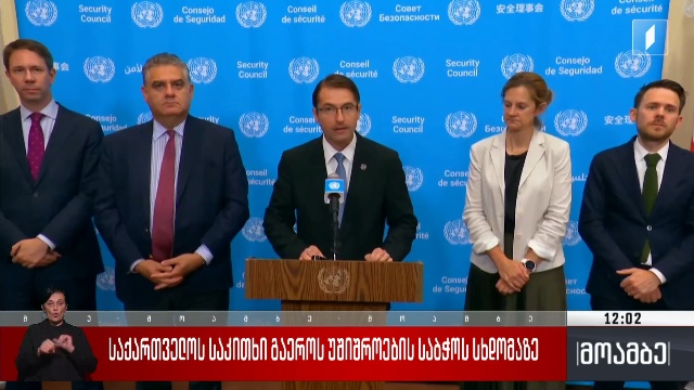 საქართველოს საკითხი გაერო-ს უშიშროების საბჭოს სხდომაზე